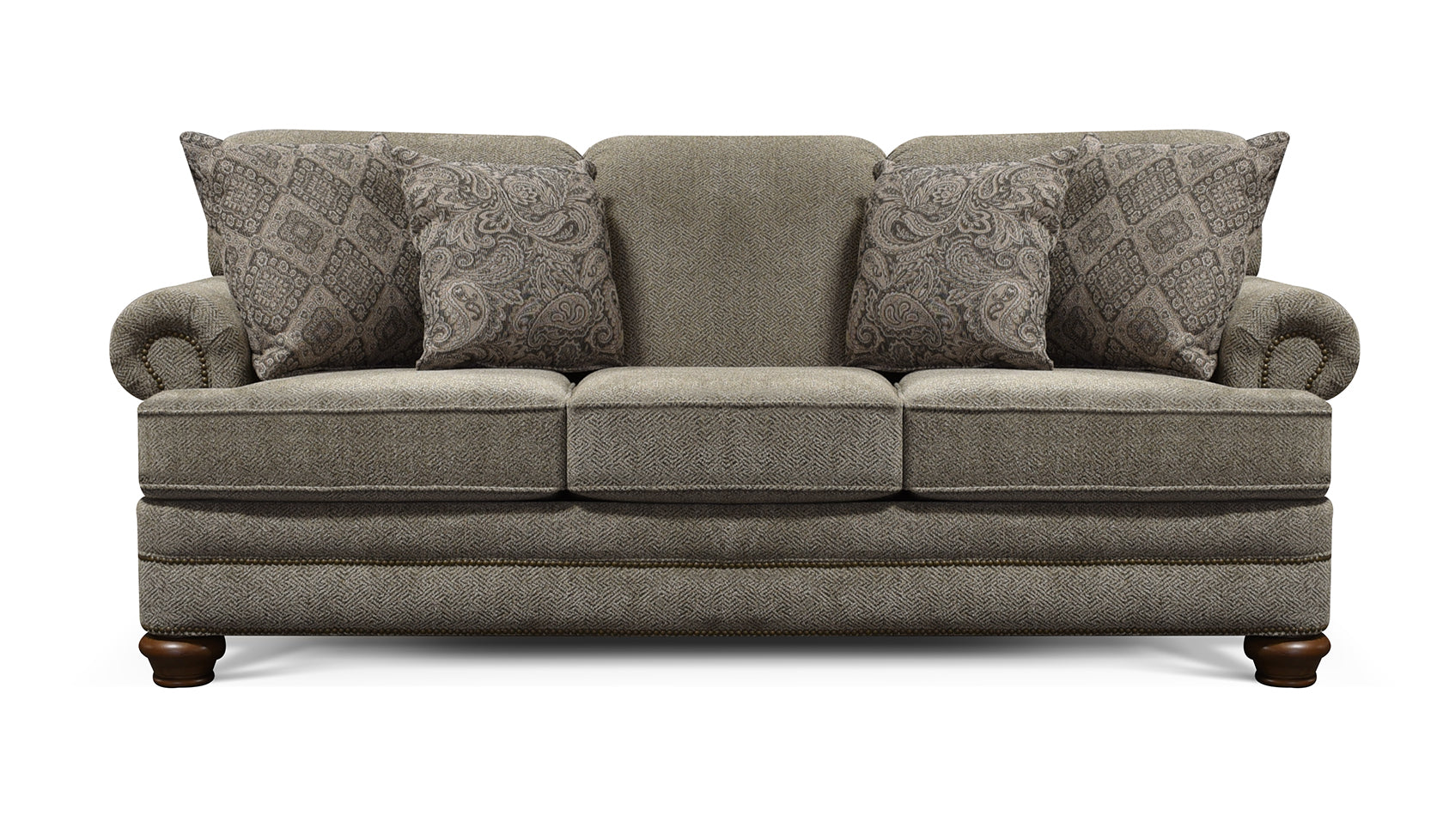 Reed Sofa with Nails