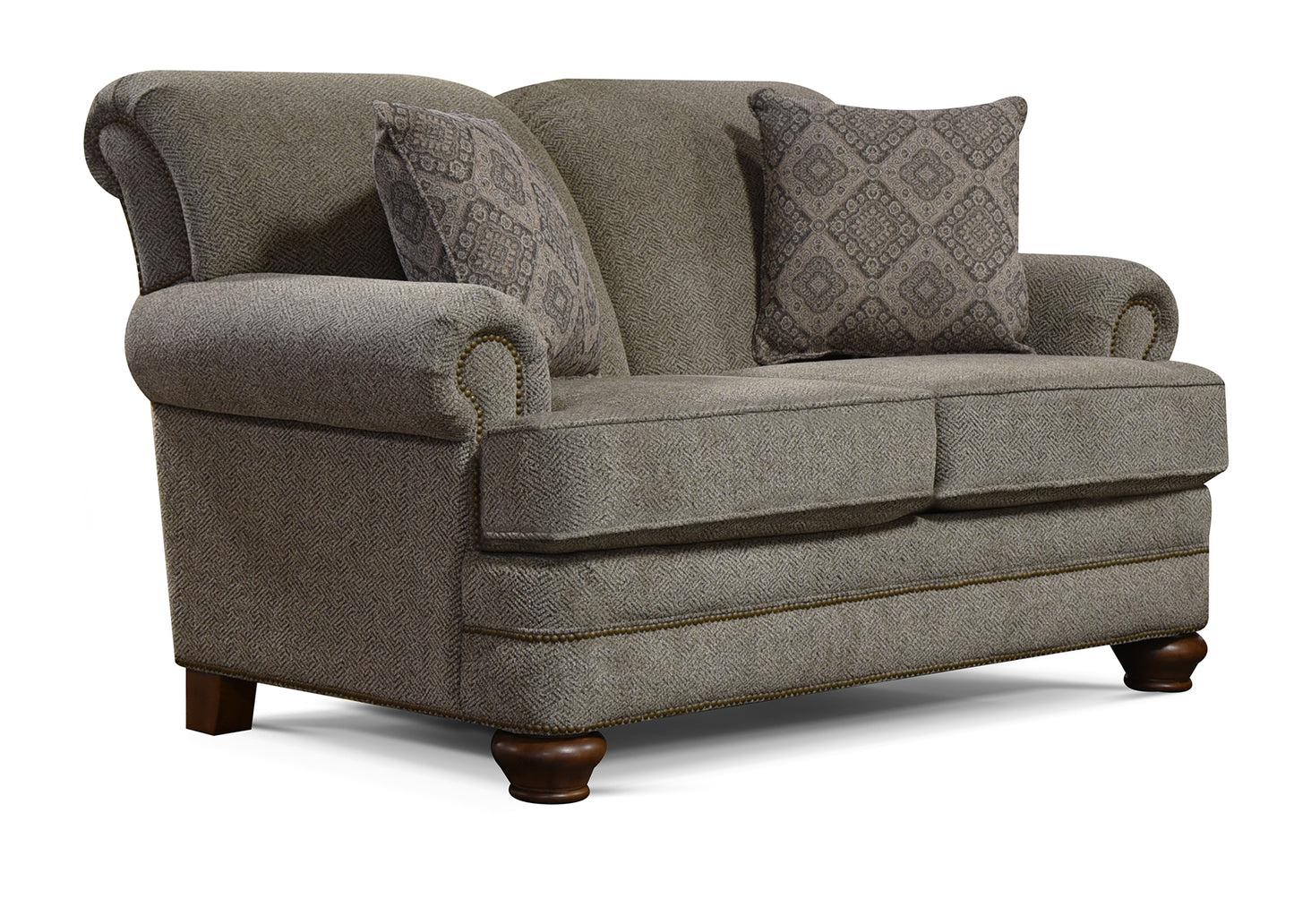 Reed Loveseat with Nails