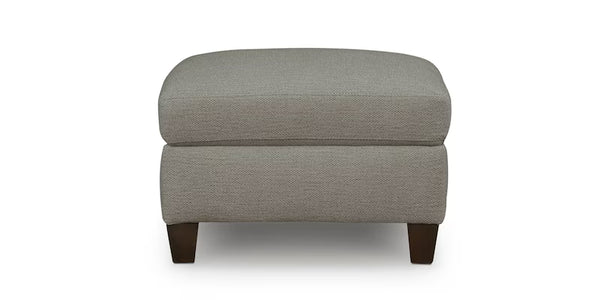 Bassett Spencer Storage Ottoman — Quick Ship, Performance Fabric Bassett Sofa