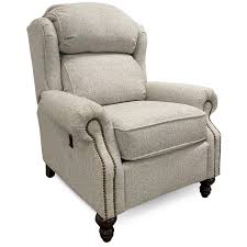 England Della Tilt Back Chair with Nailhead — Tailored Recline England Accent Chair