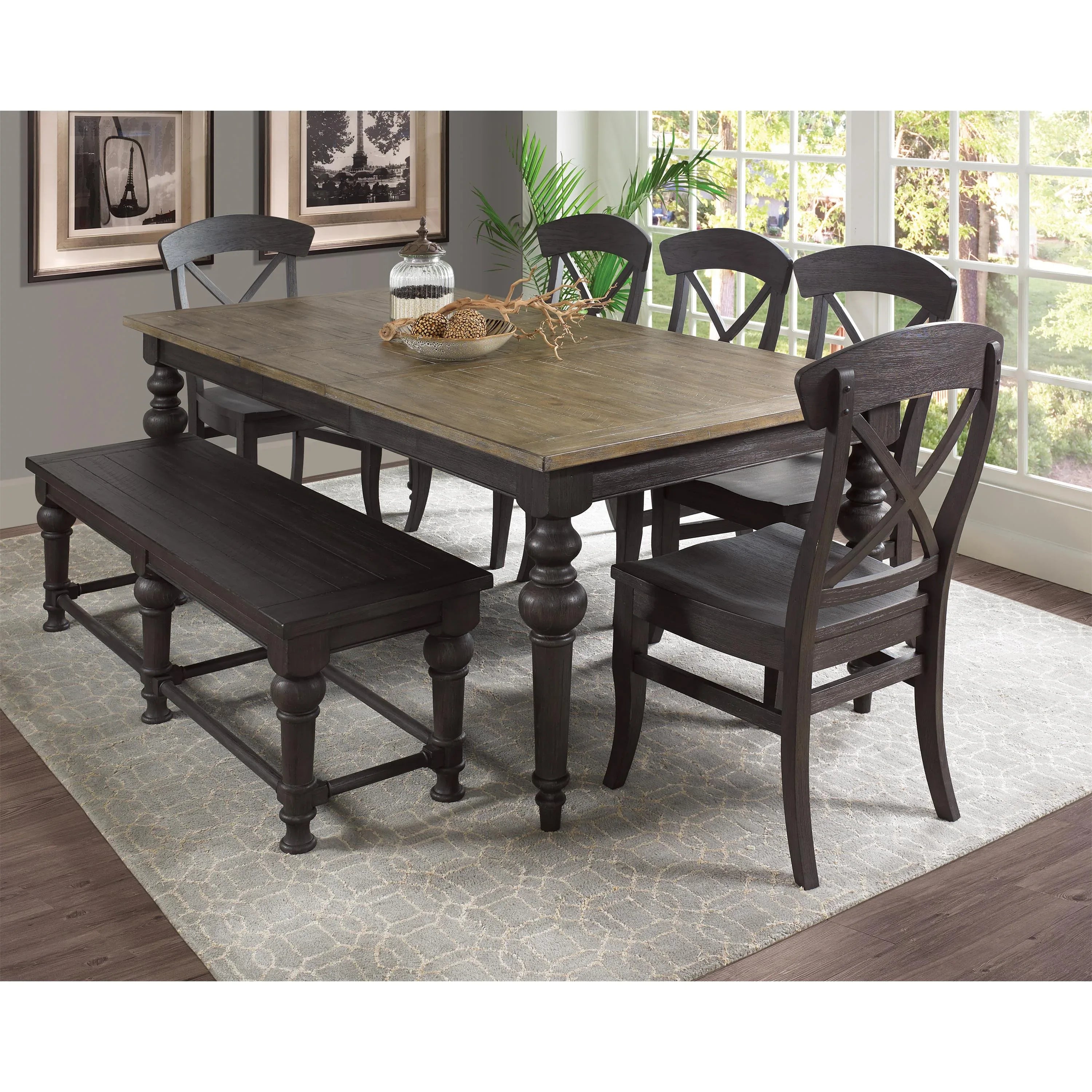 Harper Dining Bench 1in Riverside Furniture Dining