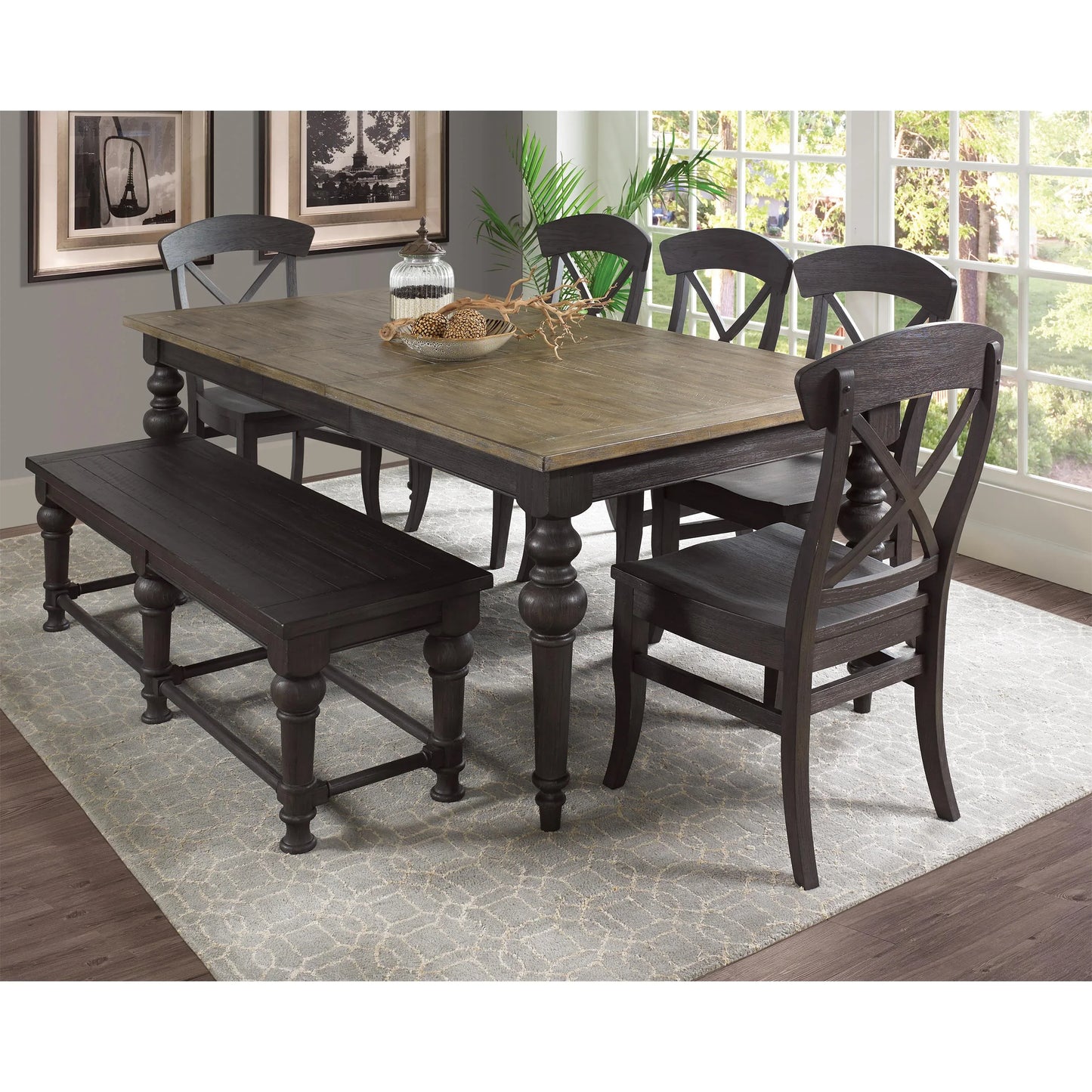 Harper Dining Bench 1in Riverside Furniture Dining
