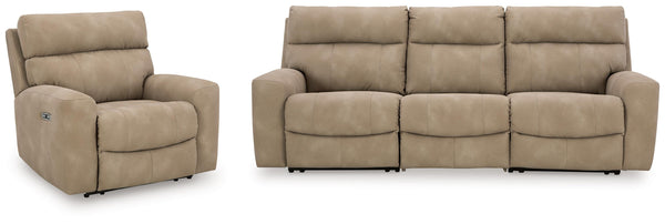 Next-Gen Durapella 3-Piece Power Sectional and Power Recliner Signature Design by Ashley® Living Room