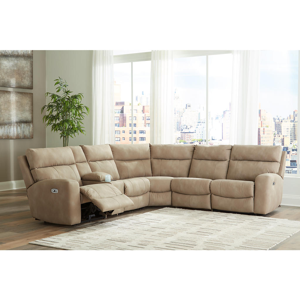 Next-Gen DuraPella 6-Piece Power Reclining Sectional Signature Design by Ashley® Living Room