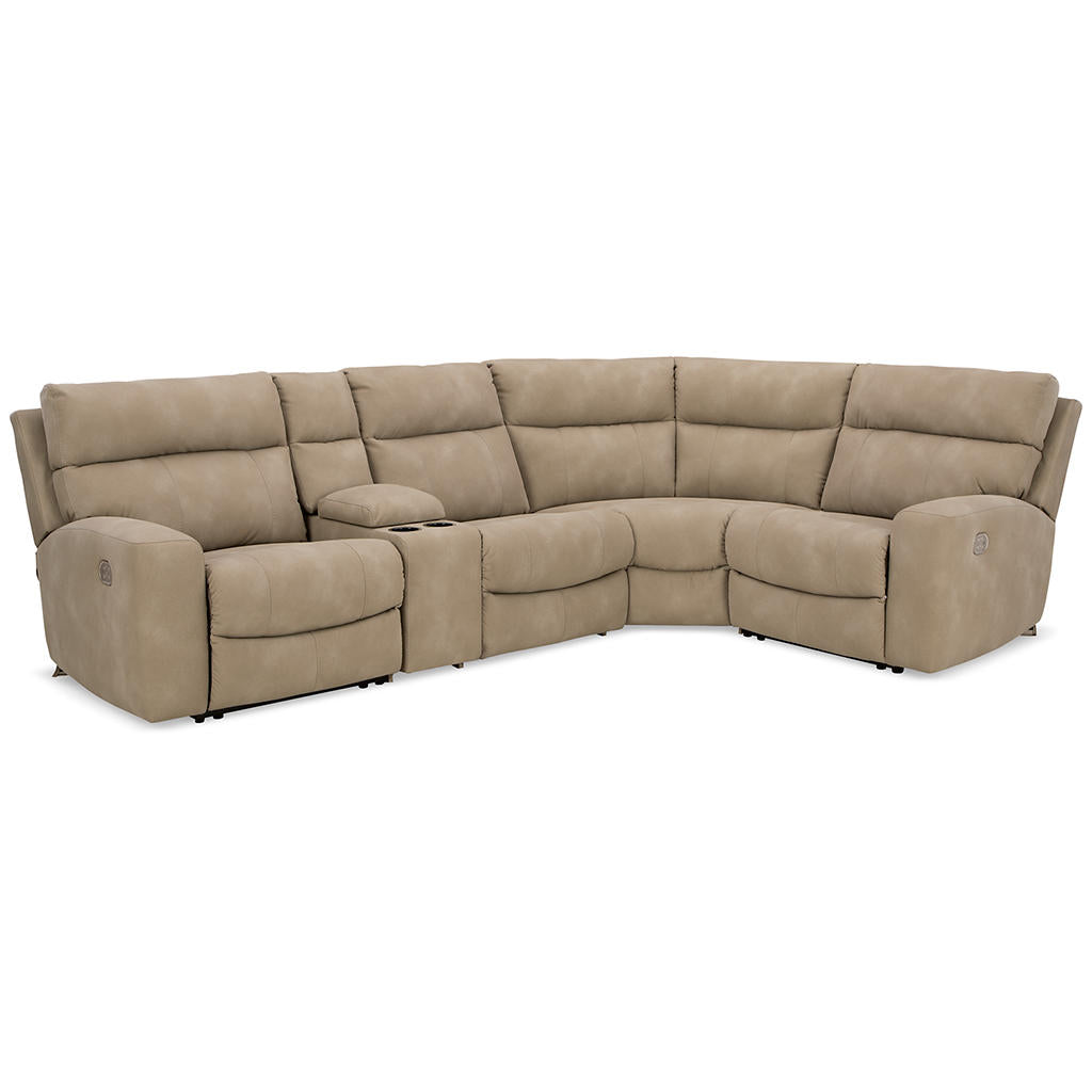 Next-Gen DuraPella 5-Piece Power Reclining Sectional Signature Design by Ashley® Living Room