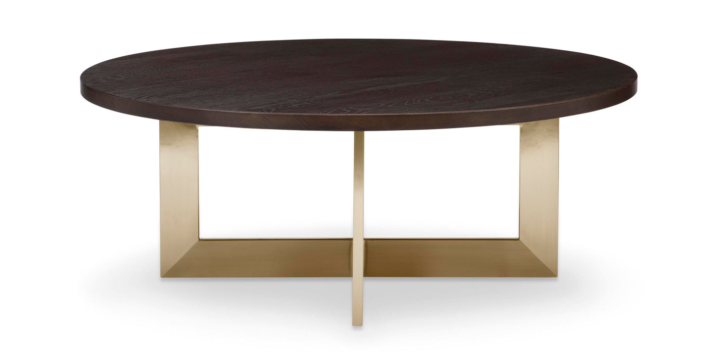 Andover Round Cocktail Table Bassett