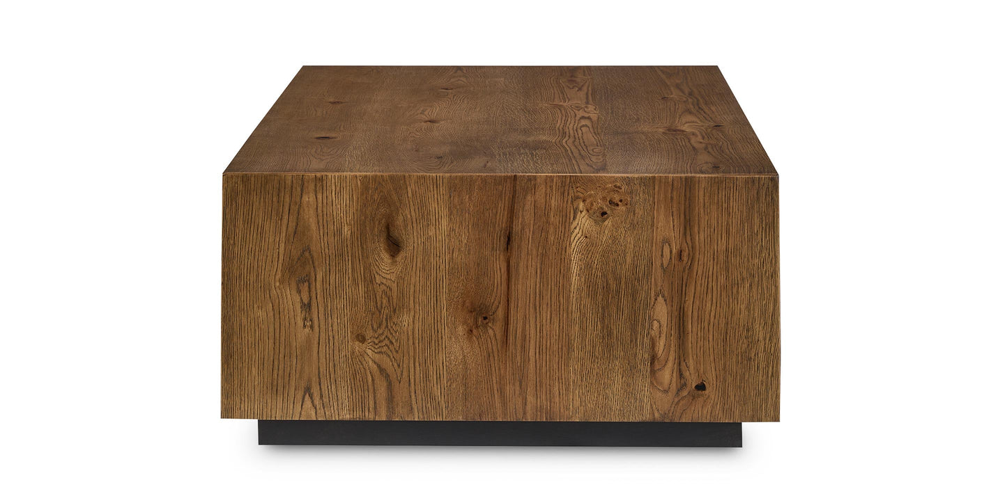 Bassett Cascade Oak Rectangular Coffee Table — Made to Order in the USA Bassett Coffee Table