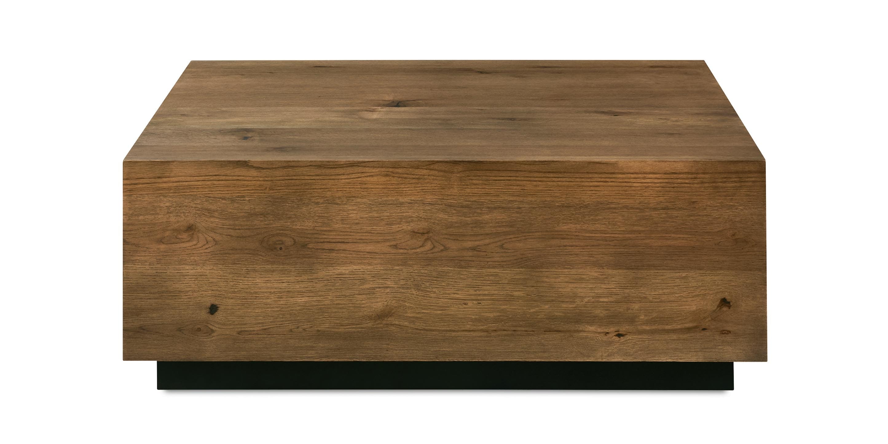 Bassett Cascade Oak Square Coffee Table — 42-Inch, Made in the USA Bassett Coffee Table