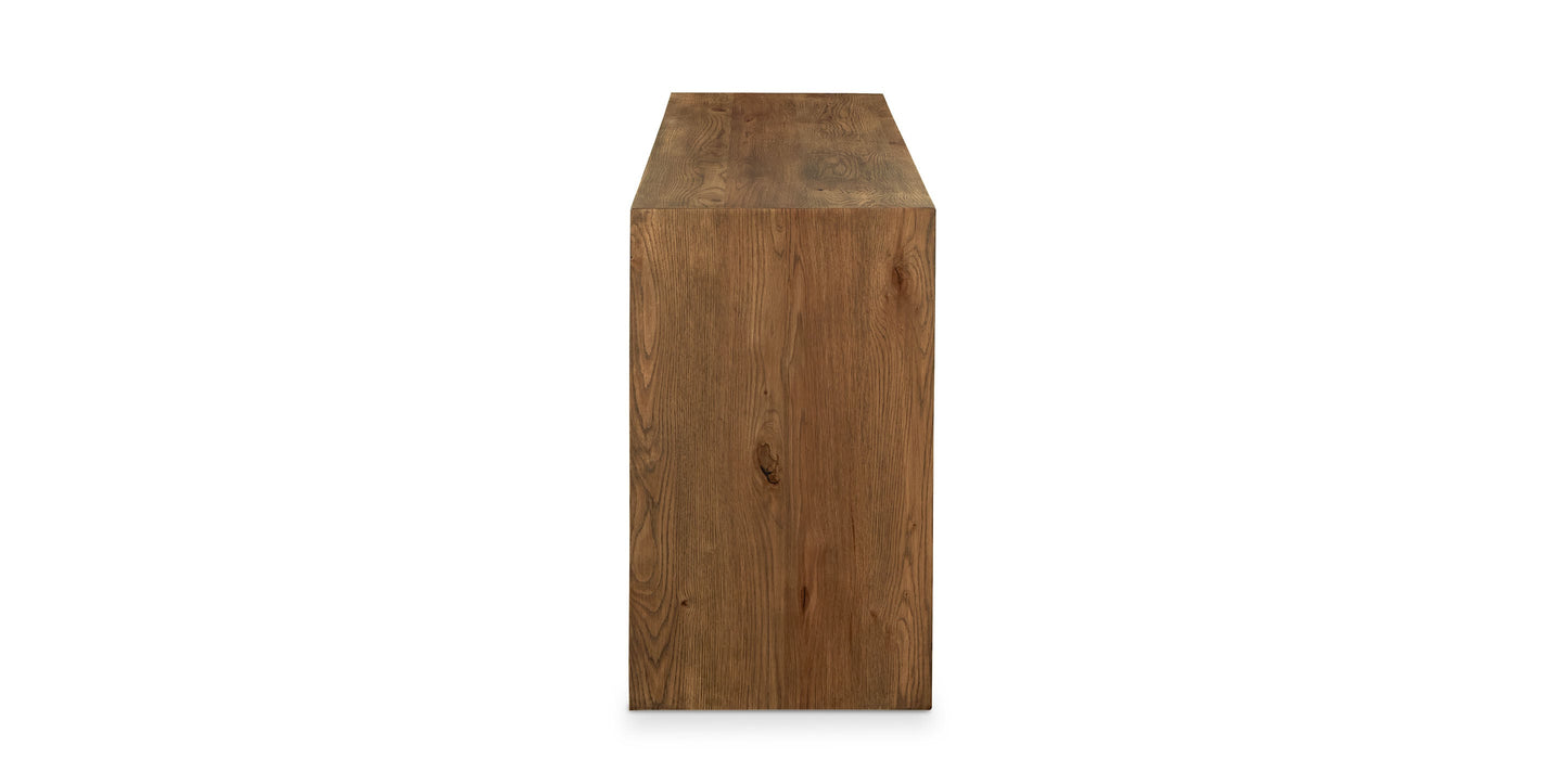 Bassett Cascade Oak Console Table — 70-Inch, Made in the USA Bassett Console Table