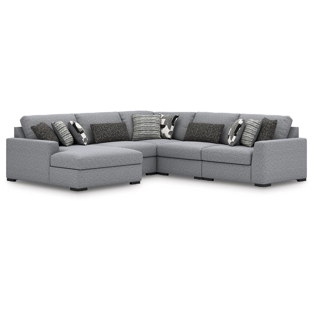 Bealton 5-Piece Sectional with Chaise Benchcraft® Living Room
