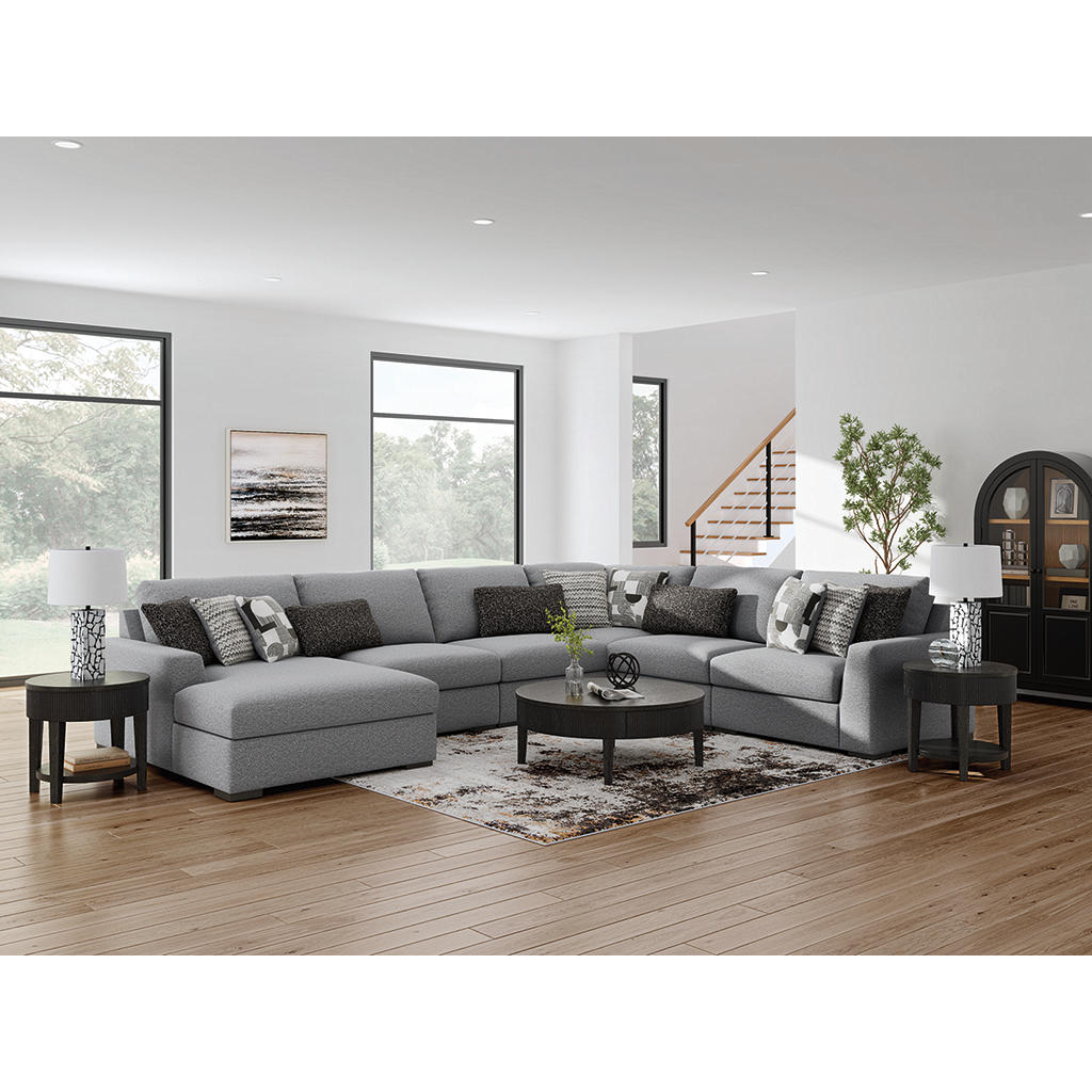 Bealton 6-Piece Sectional with Chaise Benchcraft® Living Room