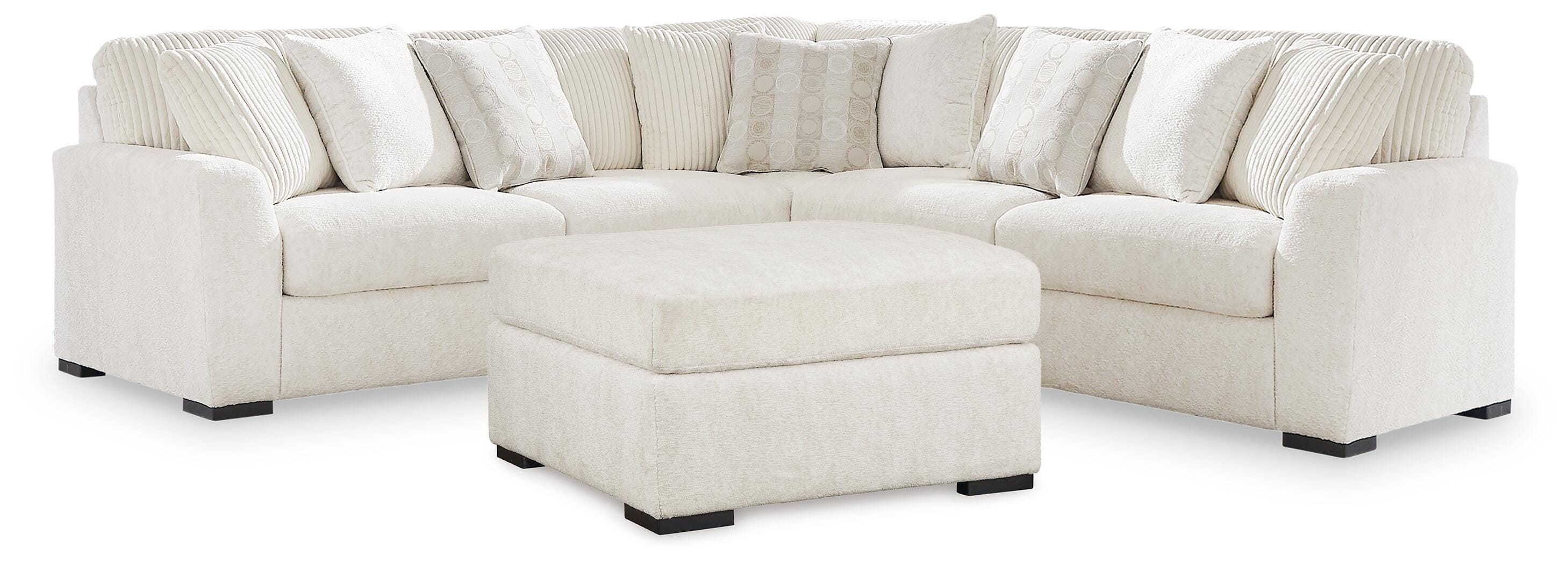 Chessington 3-Piece Sectional and Ottoman