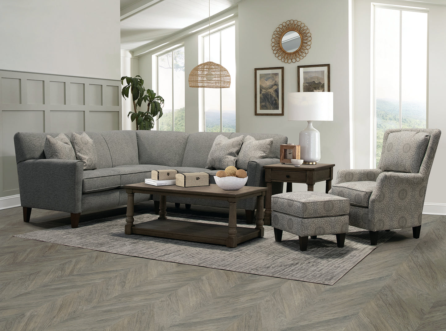 Collegedale Left Arm Facing Corner Sofa