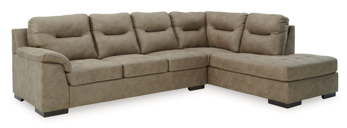 Maderla 2-Piece Sectional with Ottoman