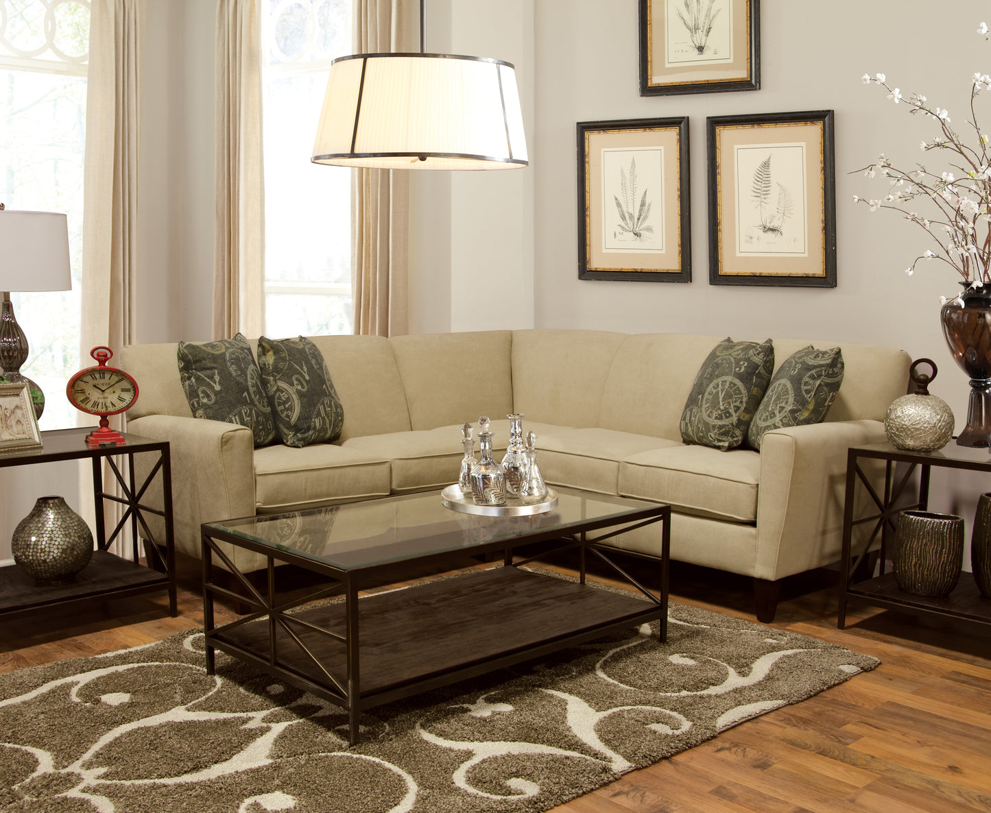 Collegedale Floating Ottoman Chaise