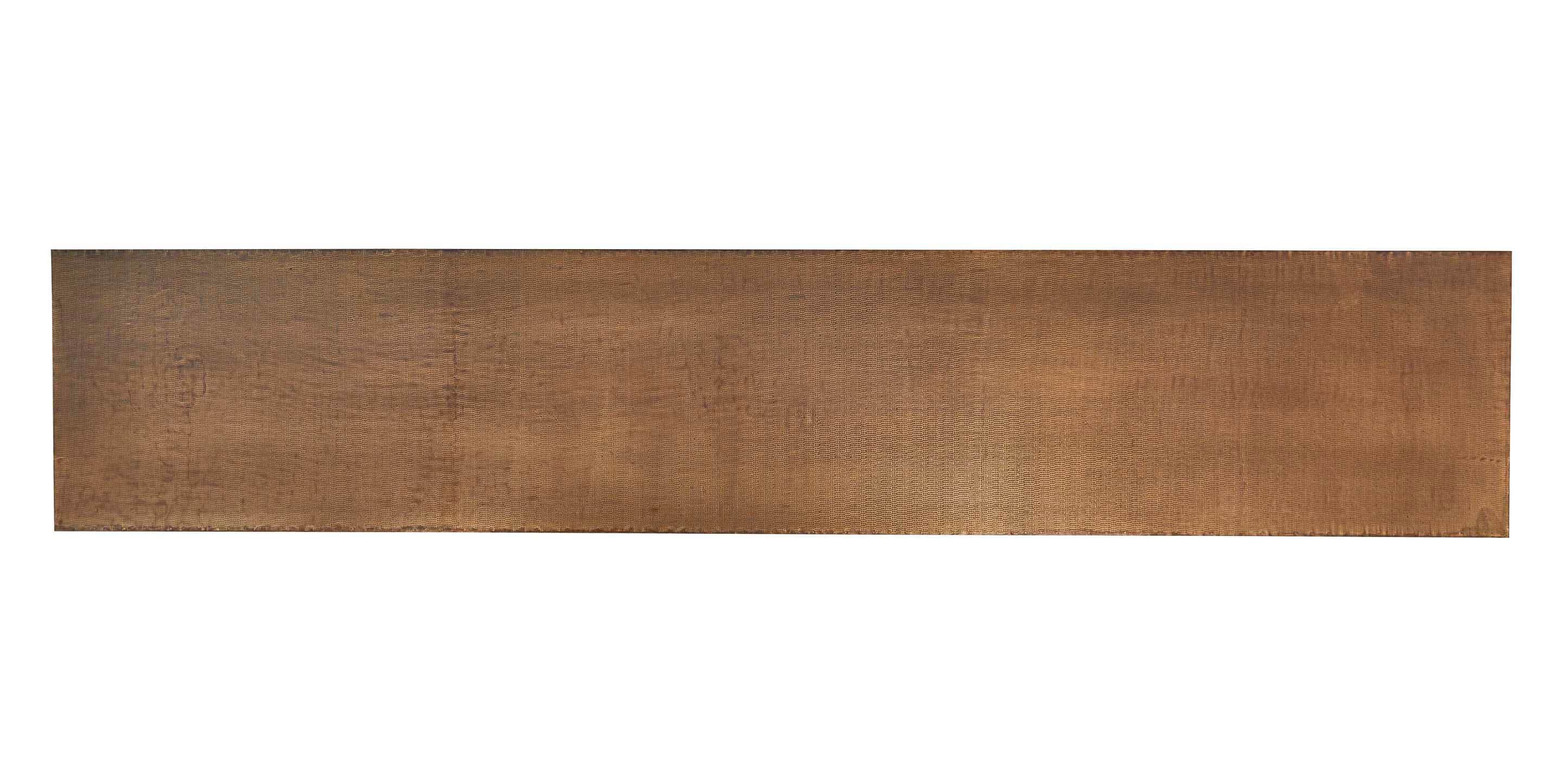 Bassett Vansant Console Table — Brass Cladding, 72 Inches Bassett Console Table