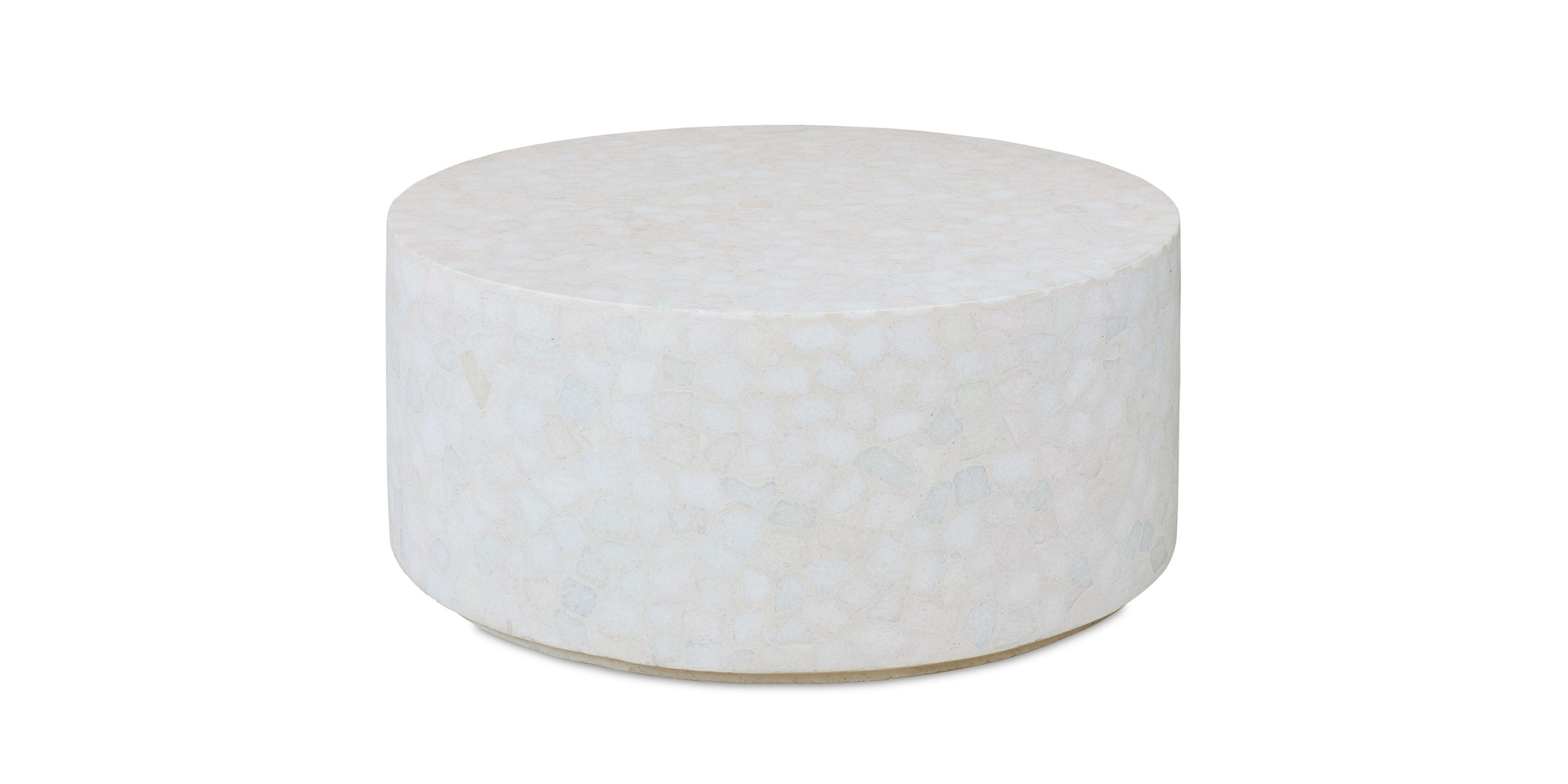Corsica Indoor + Outdoor Round Cocktail Table Bassett
