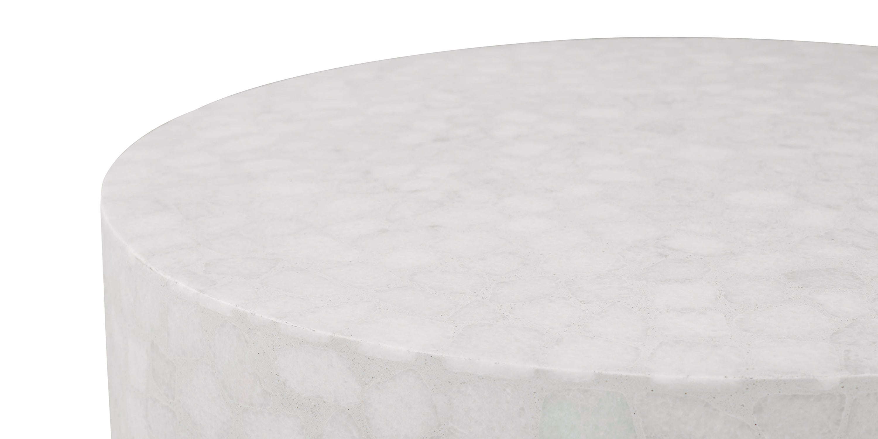 Corsica Indoor + Outdoor Round Cocktail Table Bassett