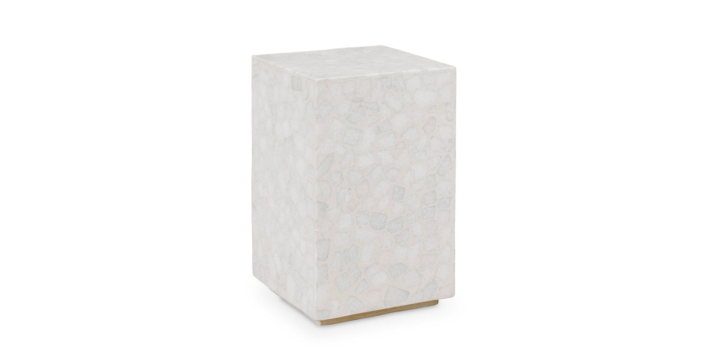 Corsica Indoor + Outdoor Side Table Bassett