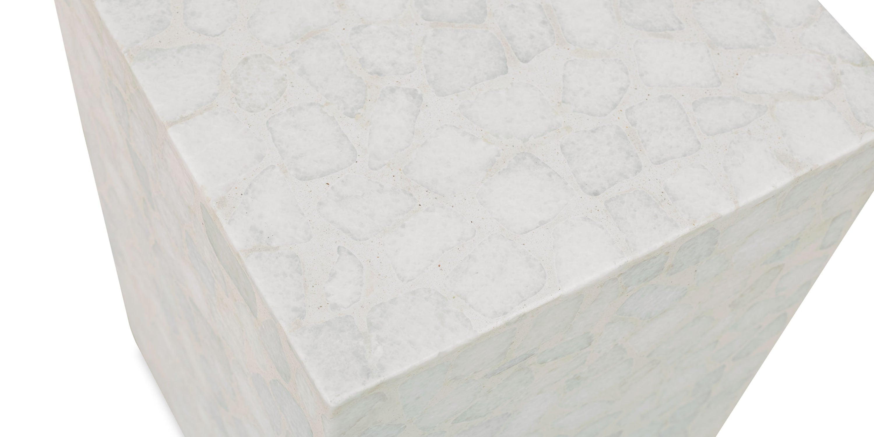 Corsica Indoor + Outdoor Side Table Bassett