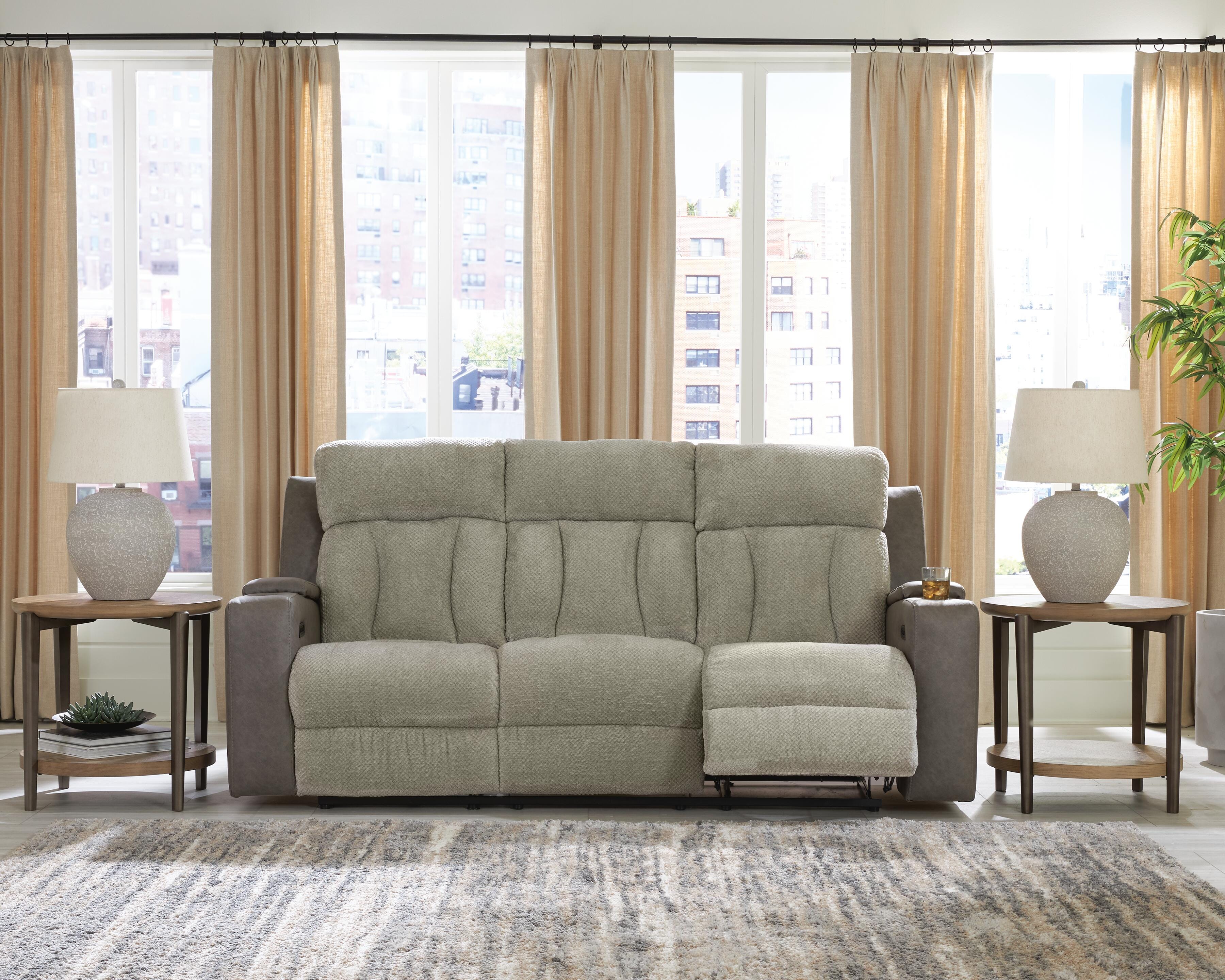 Branthorpe Power Reclining Sofa and Loveseat — 2-Piece Set Signature Design by Ashley® Living Room