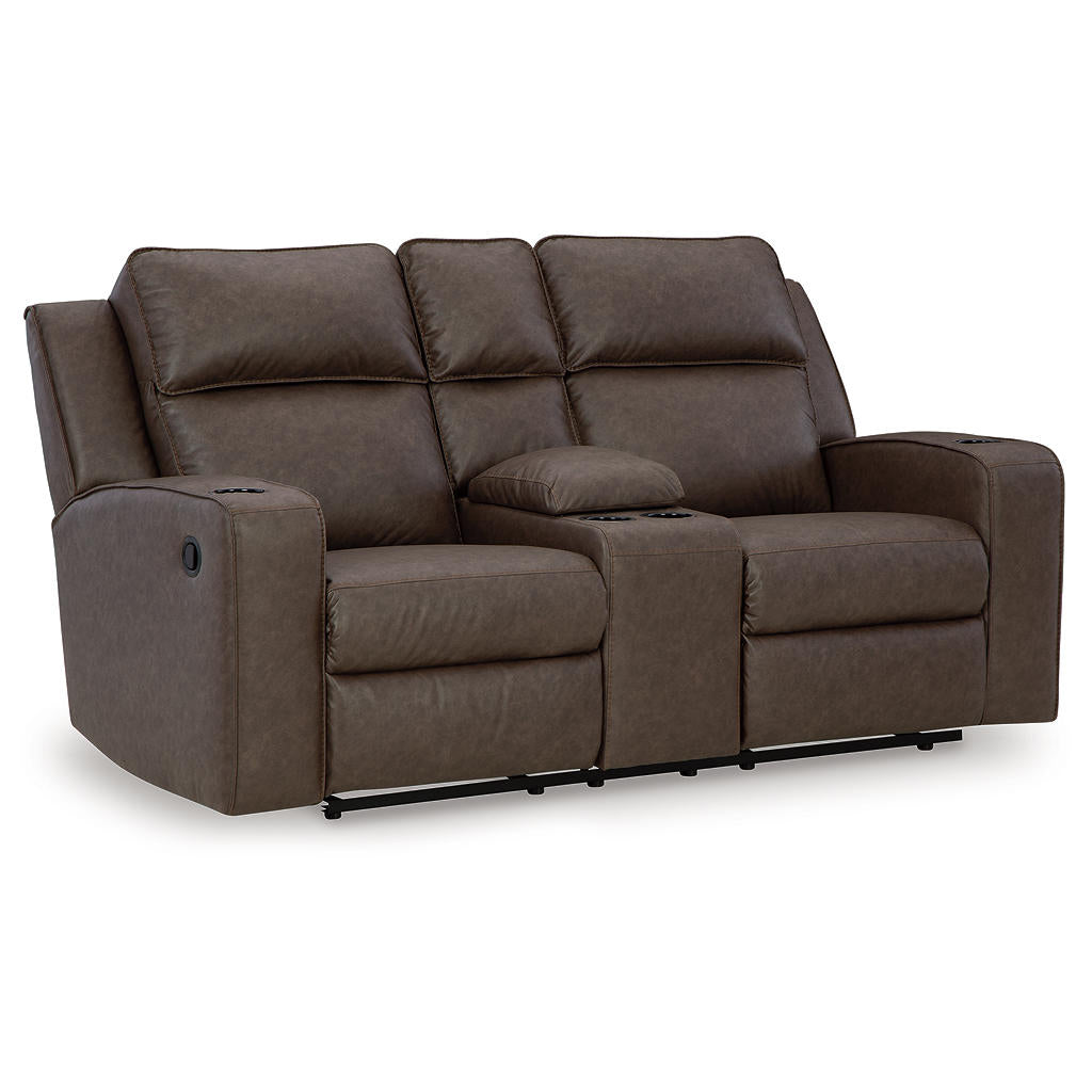 Lavenhorne Reclining Loveseat with Console Signature Design by Ashley® Living Room