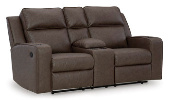 Lavenhorne Reclining Loveseat with Console Signature Design by Ashley® Living Room