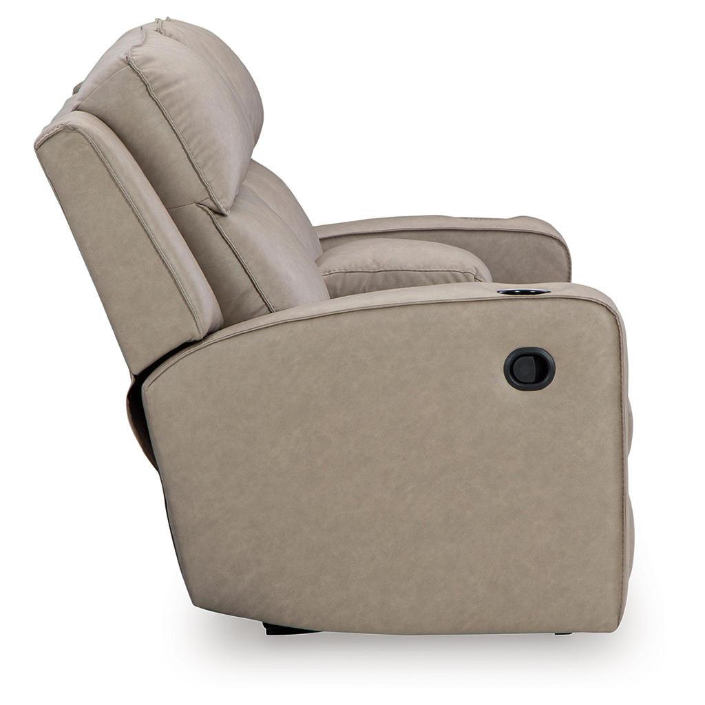 Lavenhorne Reclining Loveseat with Console — Pebble Signature Design by Ashley® Living Room