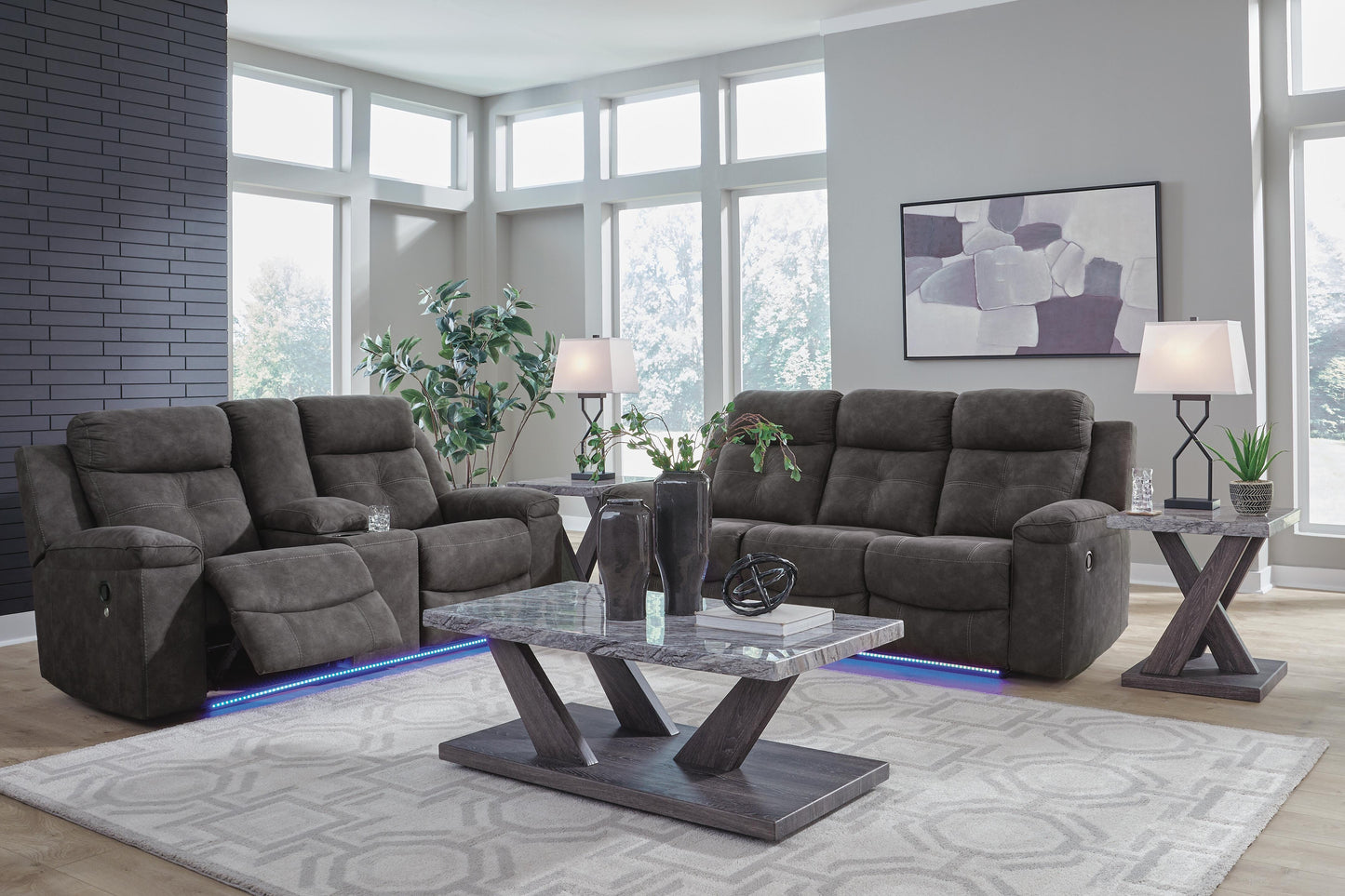 Brysonview Reclining Sofa and Loveseat — 2-Piece Set Benchcraft® Living Room