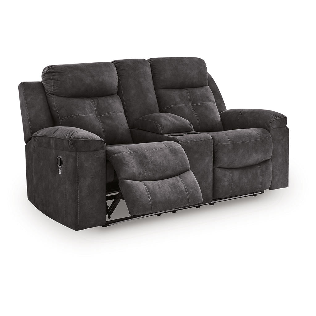 Brysonview Reclining Loveseat with Console Benchcraft® Living Room