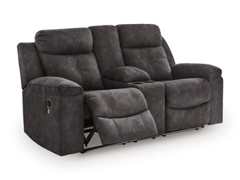 Brysonview Reclining Loveseat with Console Benchcraft® Living Room