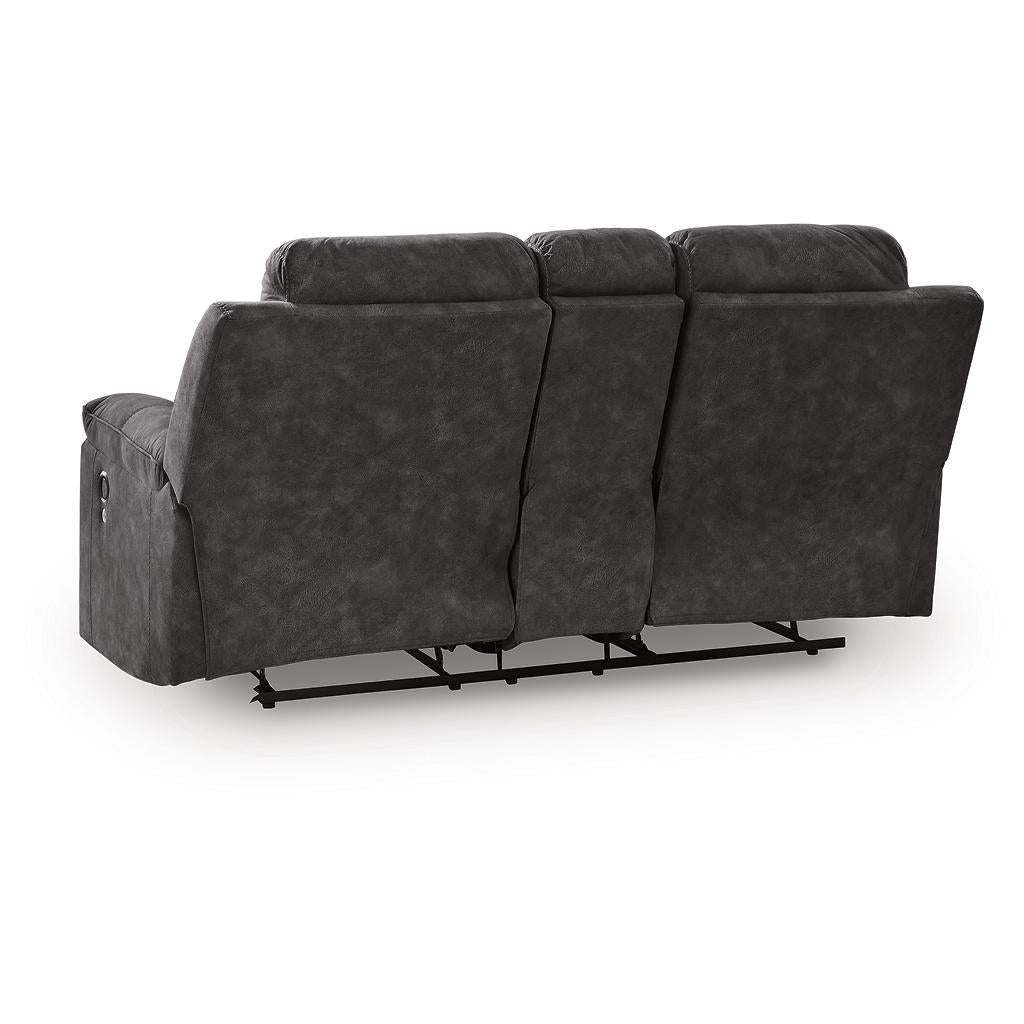 Brysonview Reclining Loveseat with Console Benchcraft® Living Room
