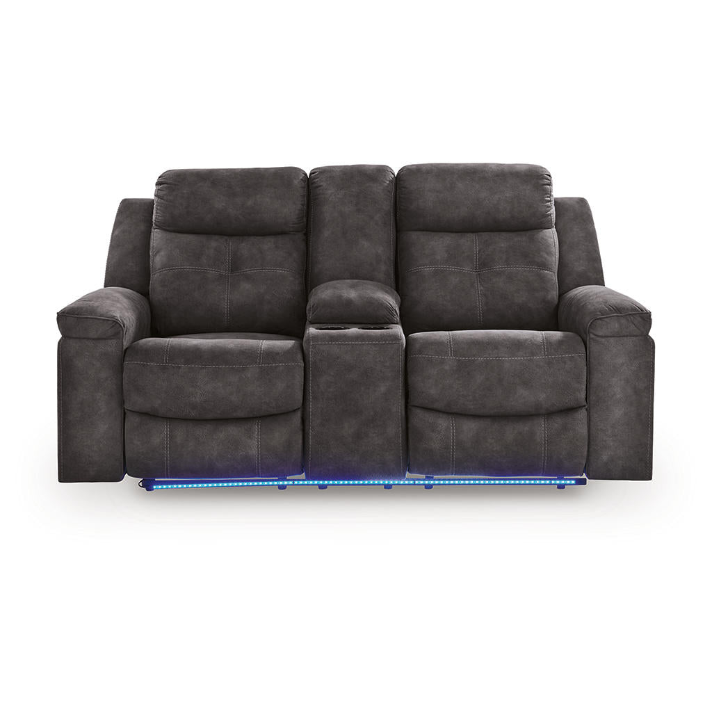 Brysonview Reclining Loveseat with Console Benchcraft® Living Room