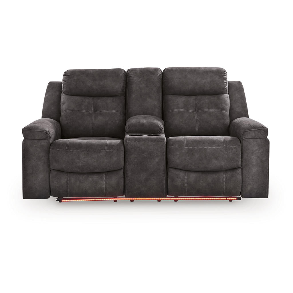 Brysonview Reclining Loveseat with Console Benchcraft® Living Room