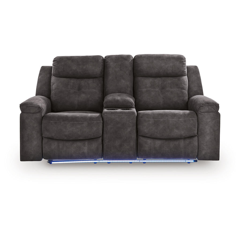 Brysonview Reclining Loveseat with Console Benchcraft® Living Room