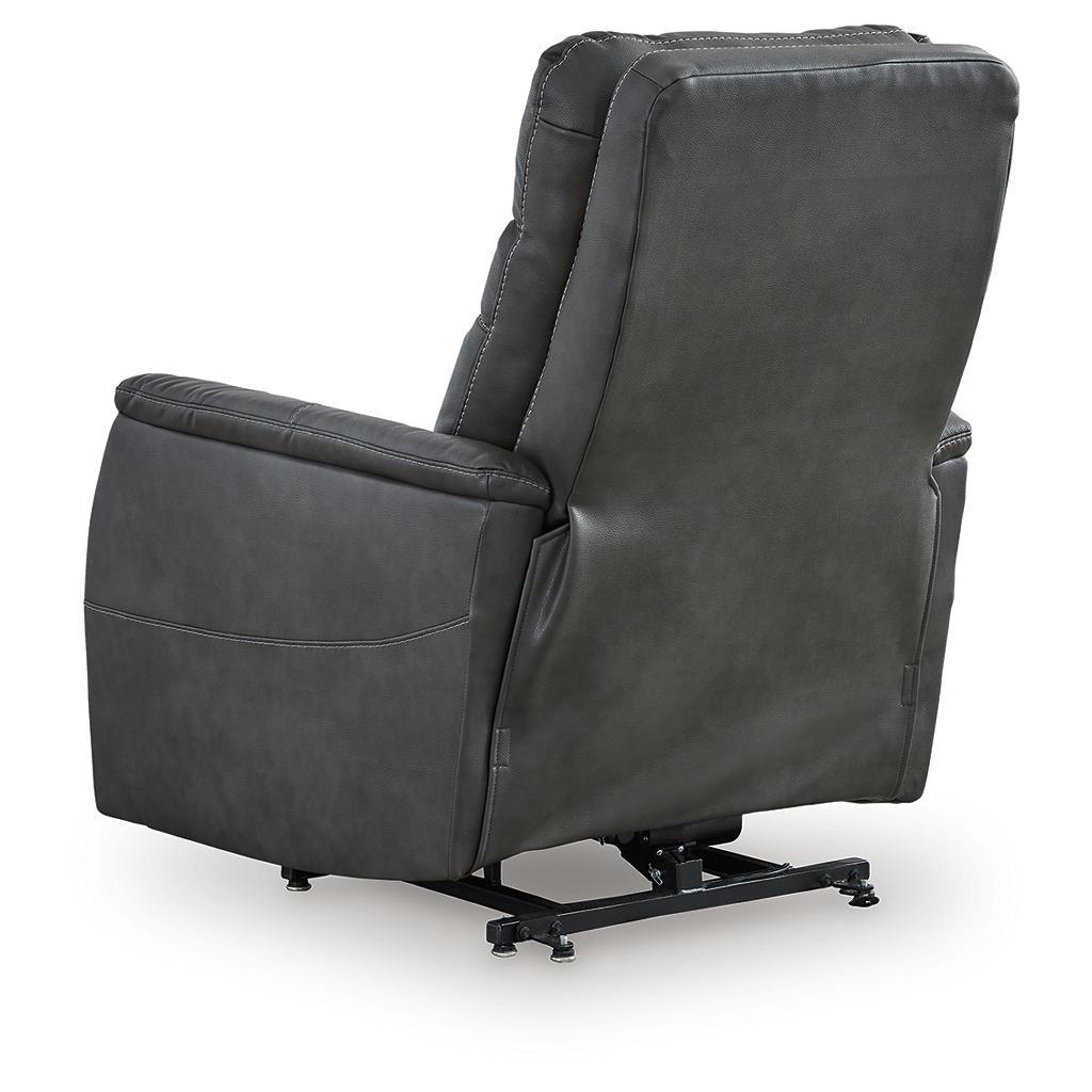 Strawbill Power Lift Recliner — Shadow Signature Design by Ashley® Living Room