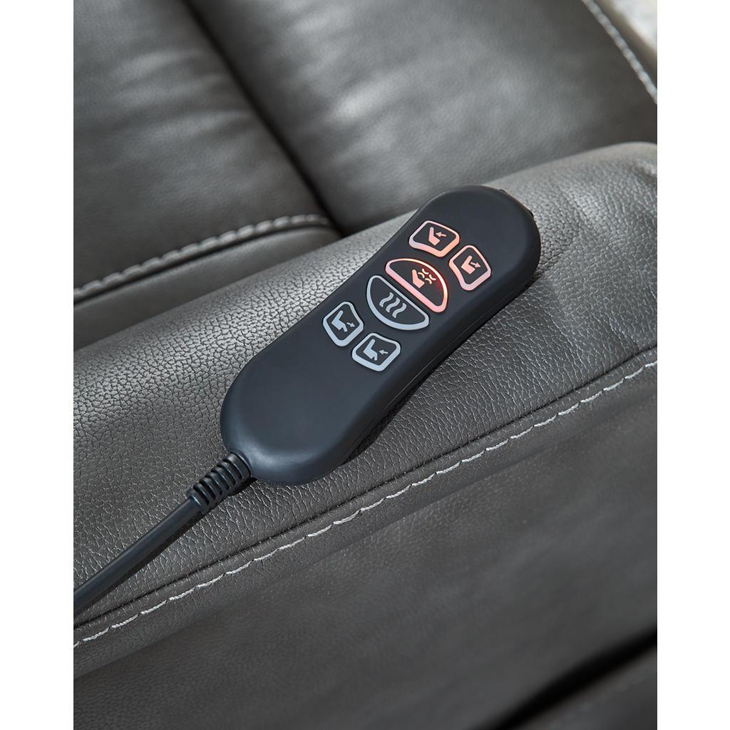 Strawbill Power Lift Recliner — Shadow Signature Design by Ashley® Living Room