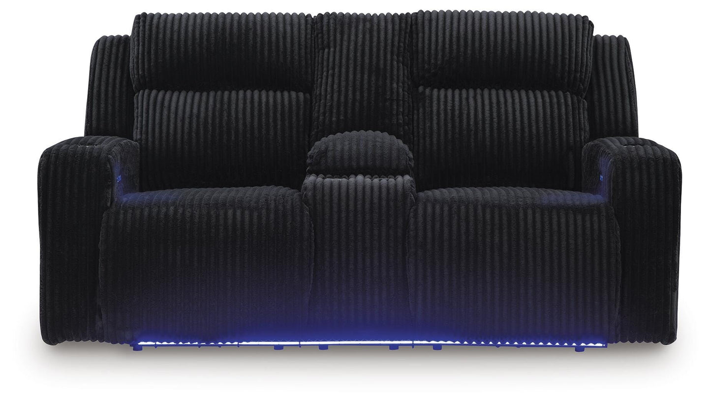 Belvarrow Power Reclining Sofa, Loveseat and Recliner