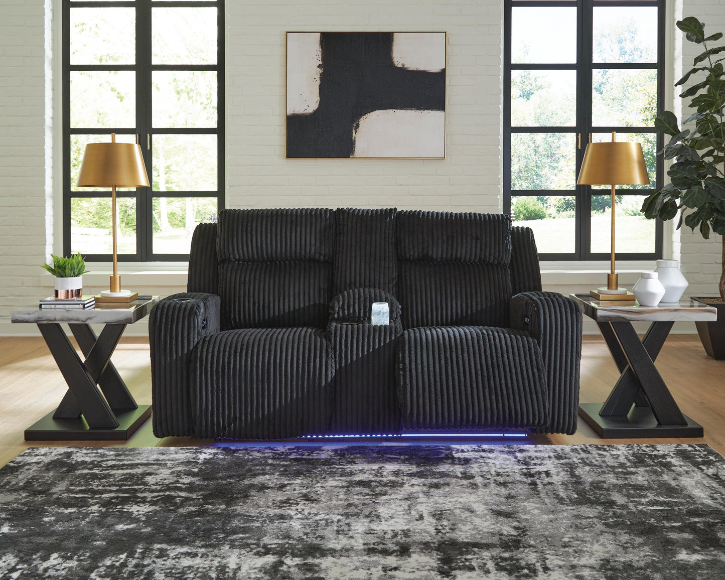 Belvarrow Power Reclining Sofa, Loveseat and Recliner