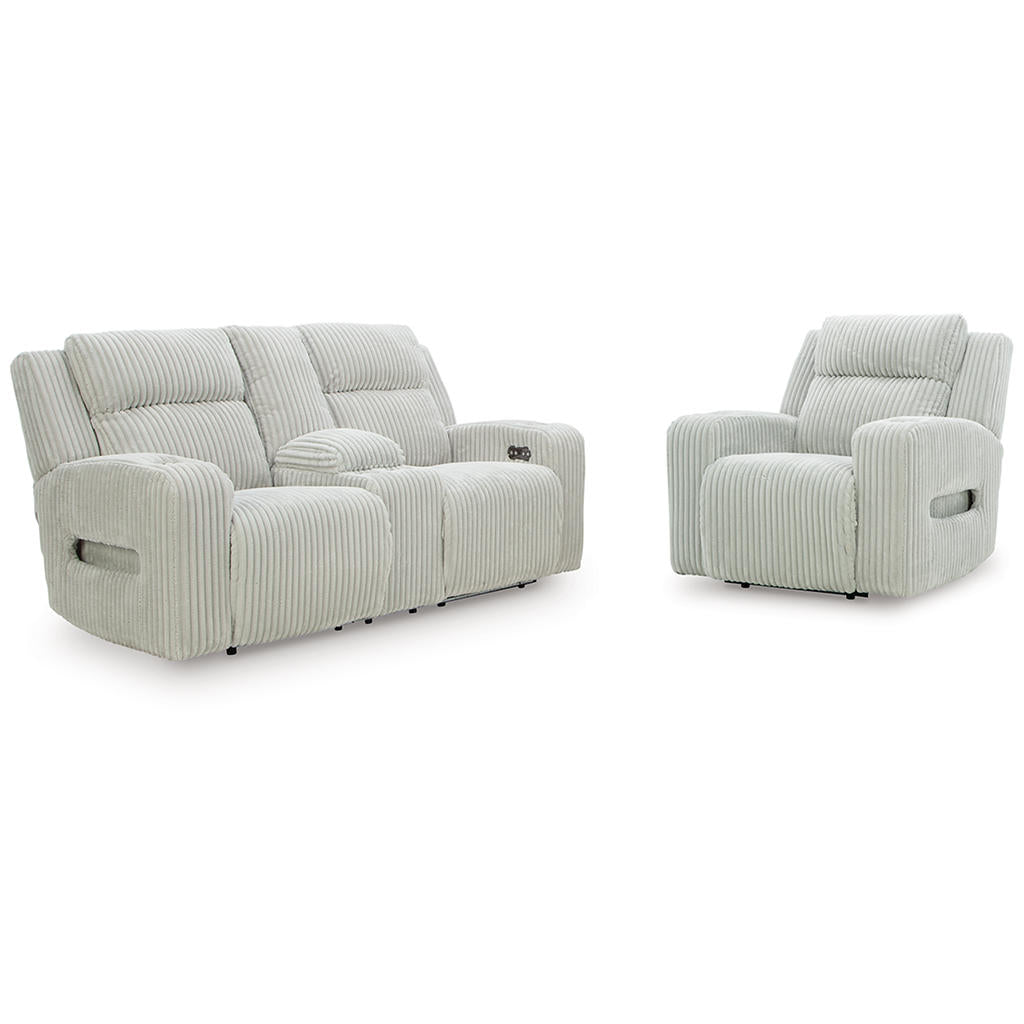 Forest Lake Power Reclining Loveseat and Power Recliner Signature Design by Ashley® Uncategorized