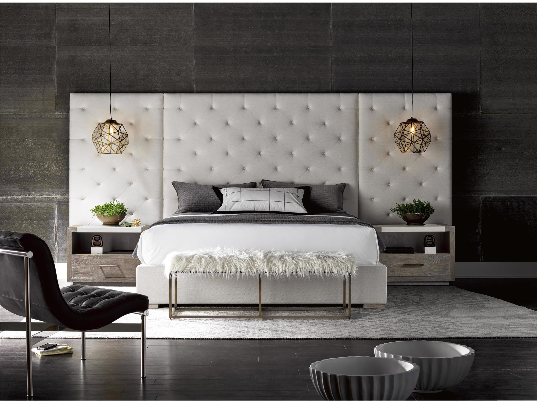 Universal Furniture Brando Bed With Panels — Modern Collection