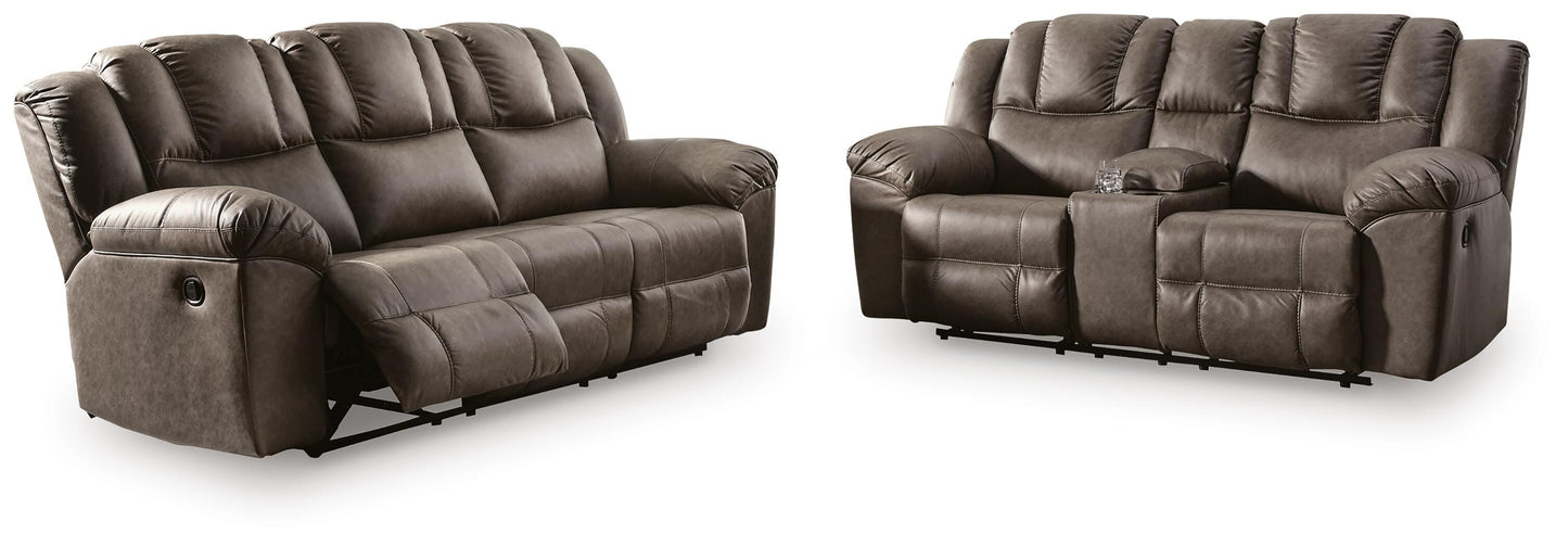 Lowilla Reclining Sofa and Loveseat — 2-Piece Set Signature Design by Ashley® Living Room