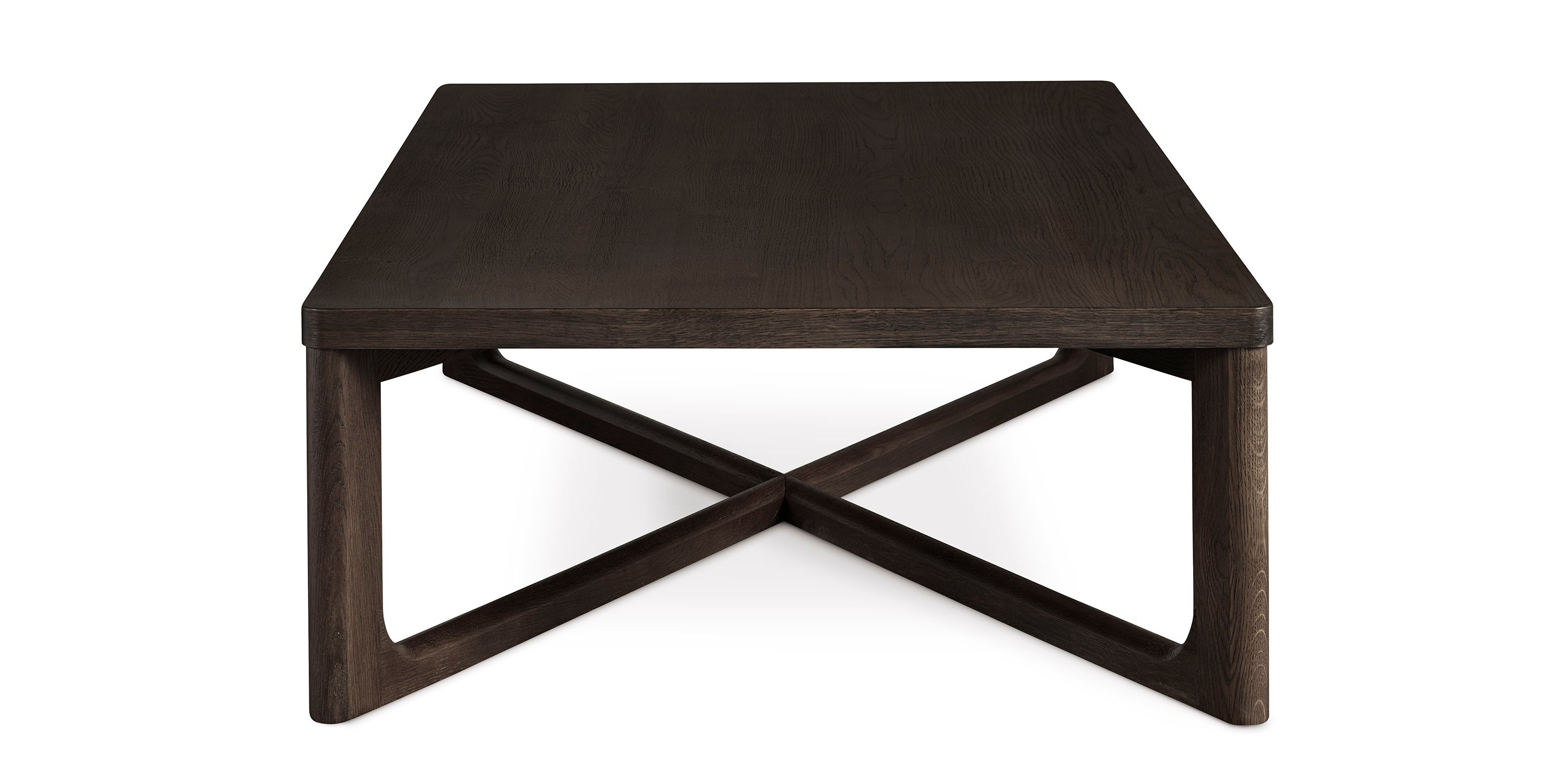 Bassett Reston Long Rectangular Cocktail Table — American-Made Oak