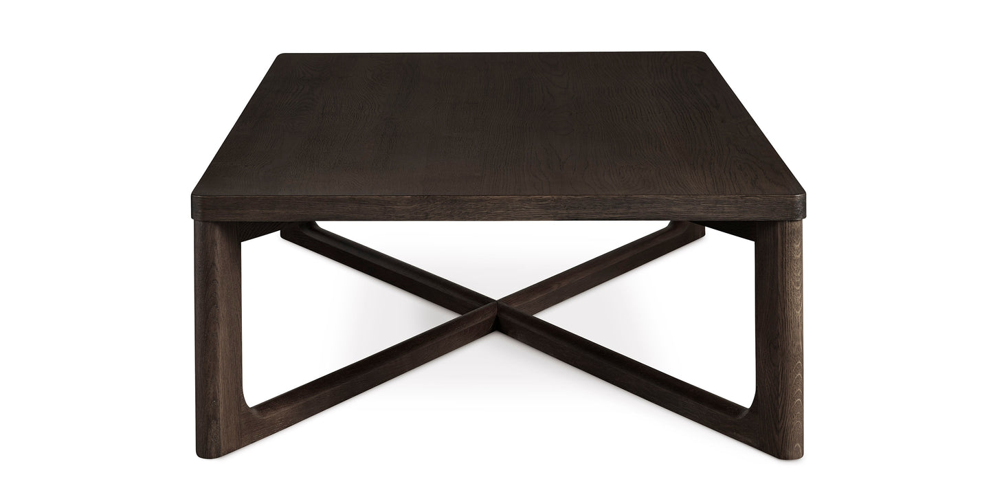 Bassett Reston Long Rectangular Cocktail Table — American-Made Oak