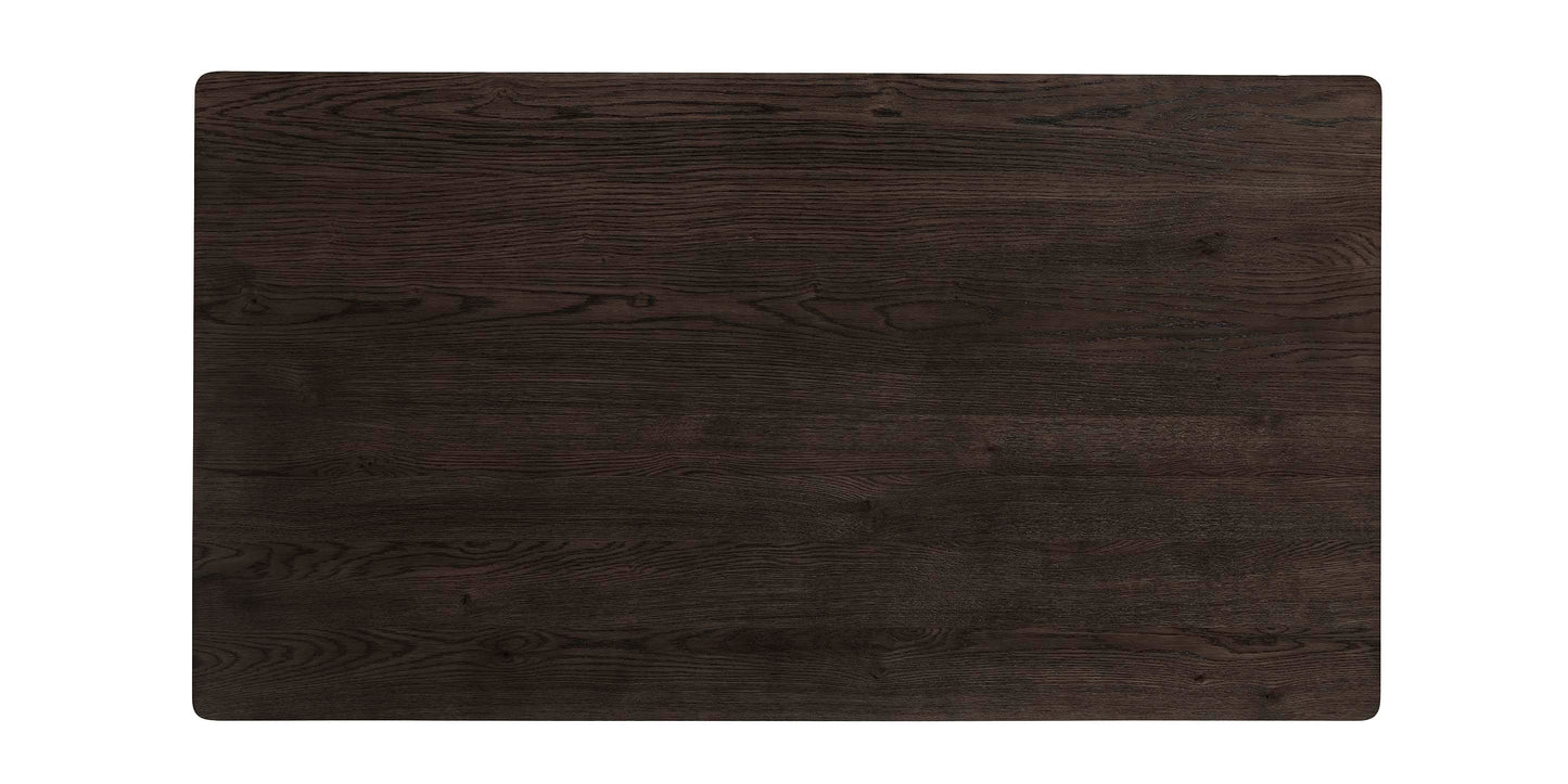 Bassett Reston Long Rectangular Cocktail Table — American-Made Oak