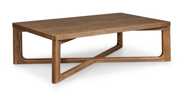 Bassett Reston Rectangular Cocktail Table — Oak, Custom Options Bassett Coffee Table