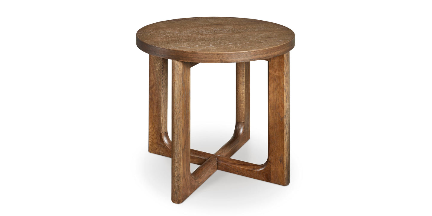 Reston Round End Table Bassett