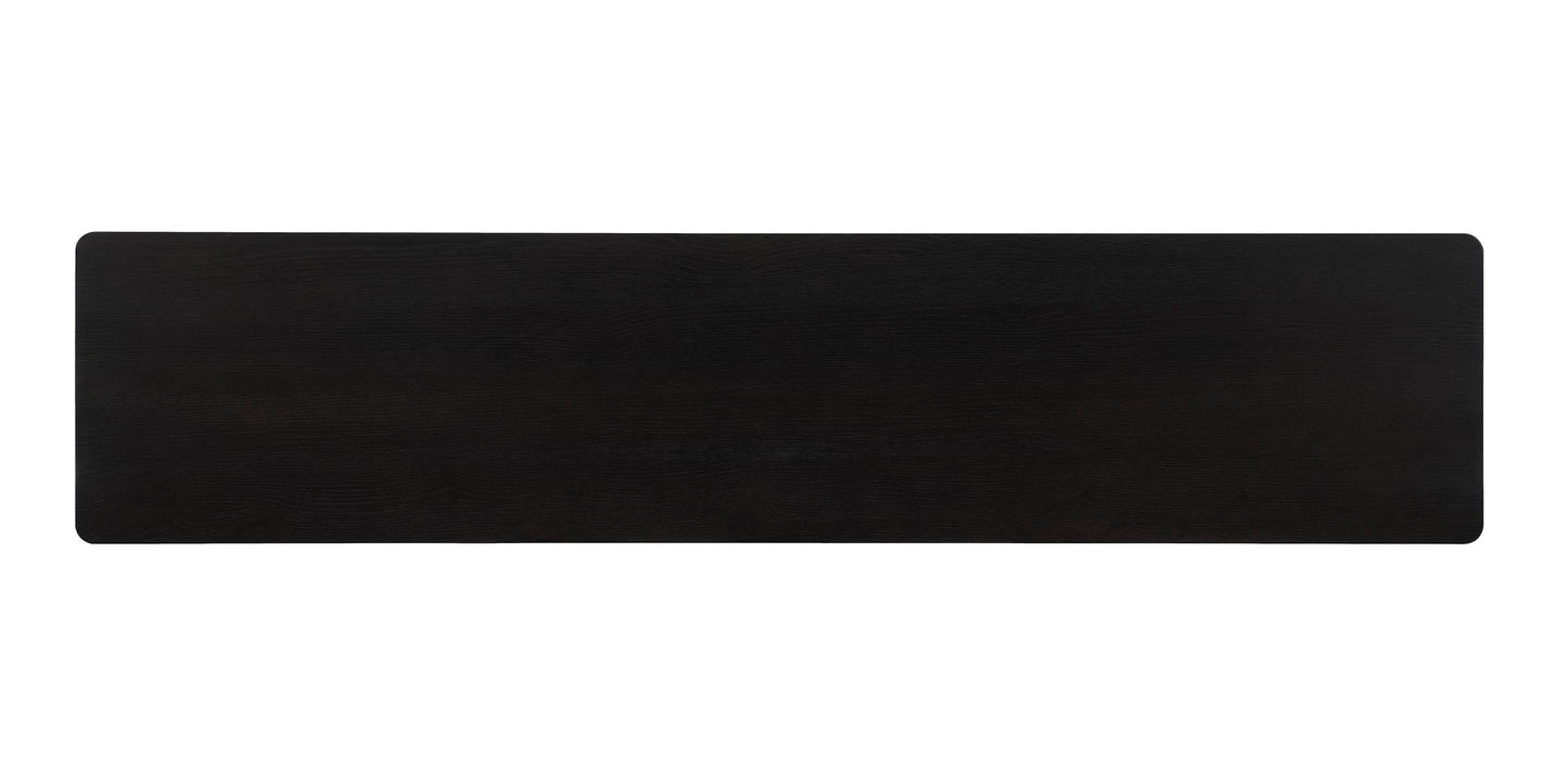 Bassett Reston Console Table — 72-Inch Oak, Slim Profile