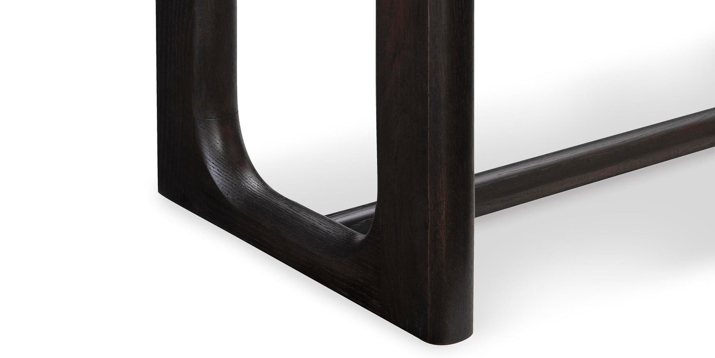 Bassett Reston Console Table — 72-Inch Oak, Slim Profile