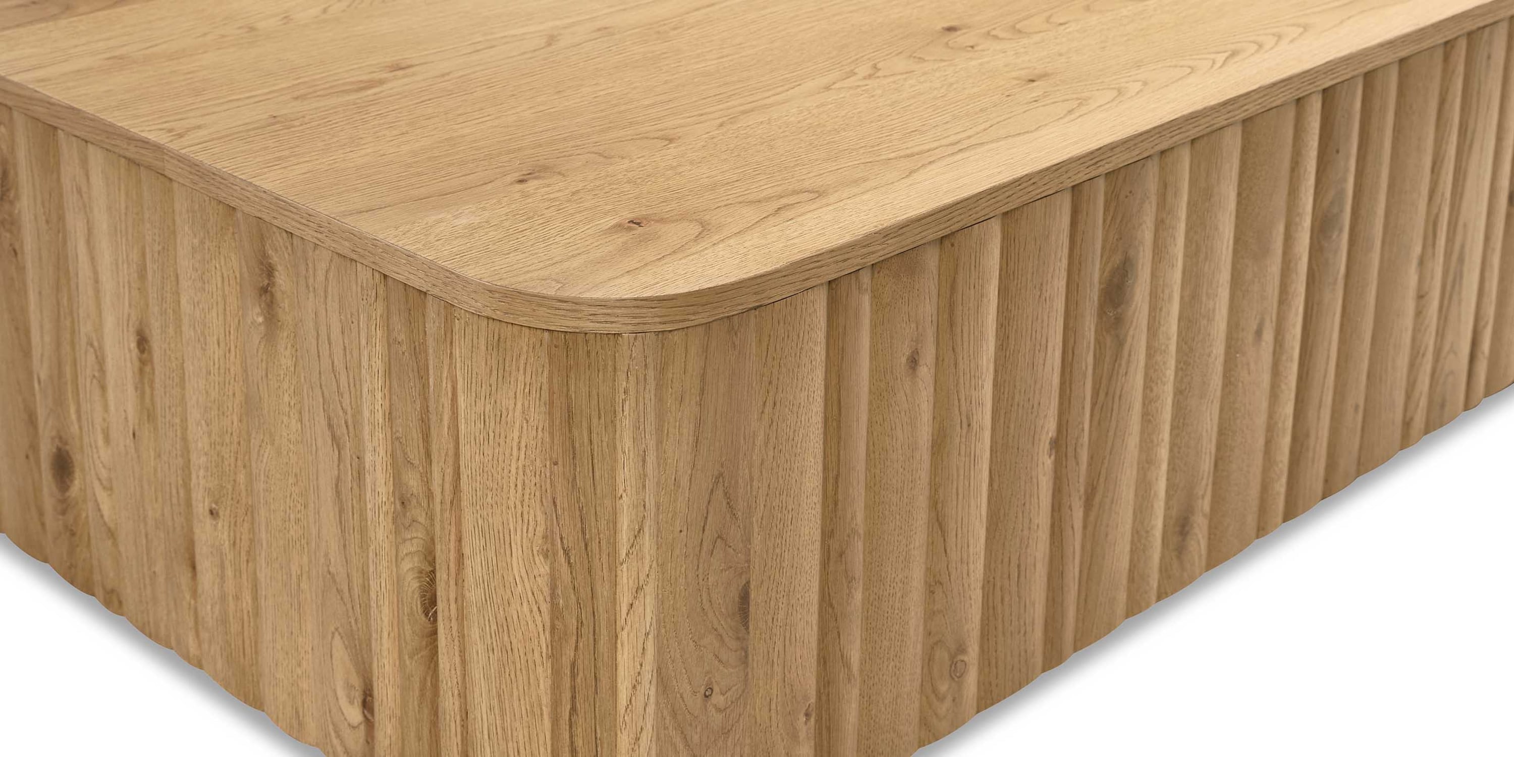 Andora Rectangular Plinth Cocktail Table Bassett